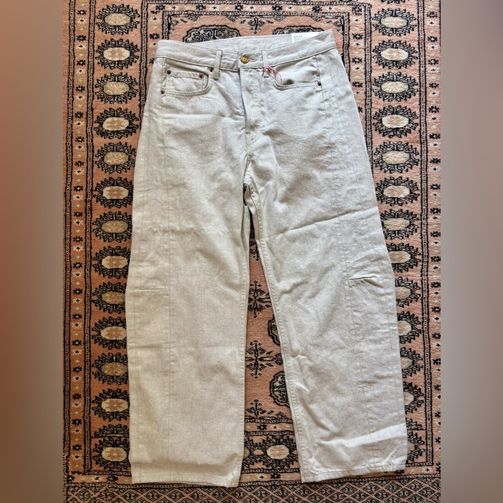 B SIDES Wide-Leg Jeans Moon Rinse 28